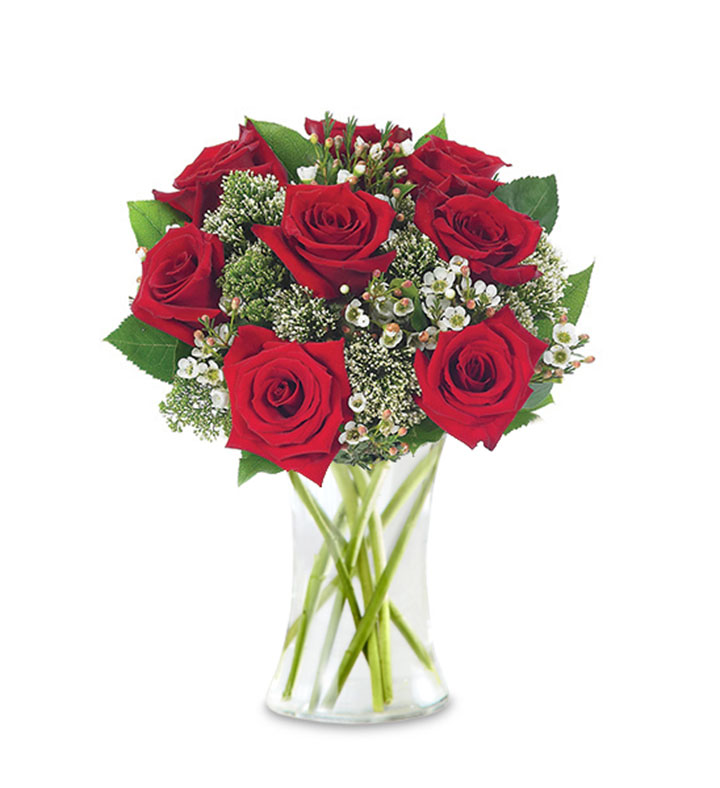 Classic Red Roses, 9 15 Stems