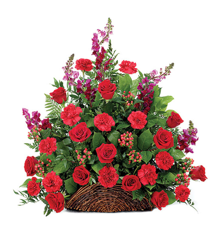 Classic Fireside Sympathy Basket