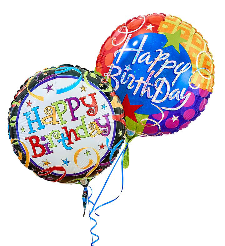 One or Two Mylar Balloons